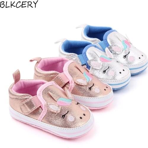 Brand Newborn Baby Girl Soft Sole PU Leather Moccasins for 1 Year Old Boy Cute Bling Animal Toddler Walking Infant First Walkers
