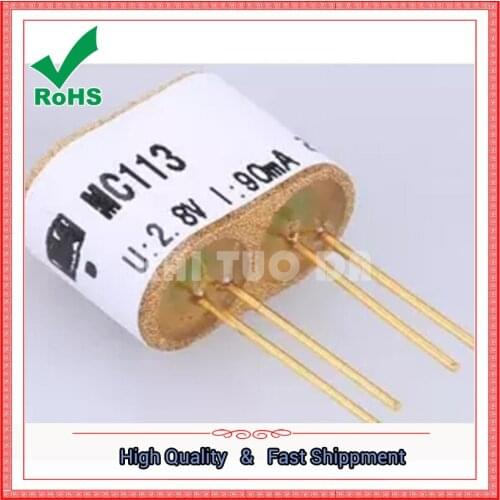 Mine gas sensor catalytic black and white components MC113C MJC4 / 2.8J 2.8V / 90Ma