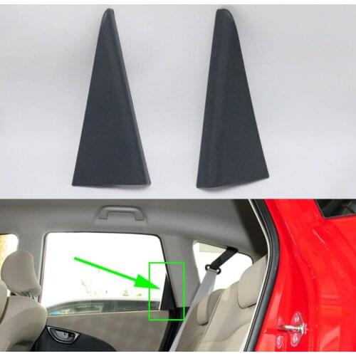 For HONDA FIT JAZZ 2009 2010 2011 2012 2013 2014 GE6 GE8 Left Right Rear Door Triangle Inner Garnish Trim Panel Cover Base Color