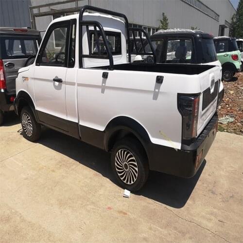 Mini Electric Land Cuiser Camper Pickup Truck Adult Two-door Pickup Car