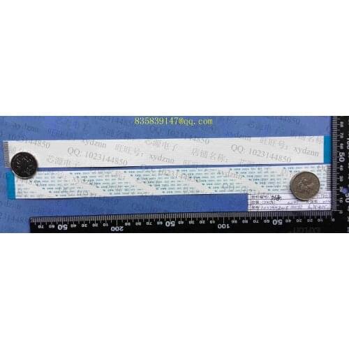 FFC cable 1.0 pitch-24pin-300mm-B opposite direction flexible flat cable ROHS customization is available