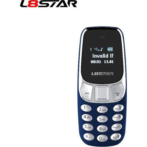 L8star BM10 mini mobile phone Dual Sim Card with MP3 player FM unlocked cellphone voice change bluetooth dialing GSM earphone