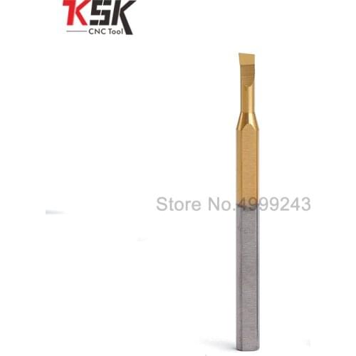 Small hole boring cutter bar hard tin coating alloy handle D4 2mm 3mm 4mm 5mm D5 D6 clamping inner hole boring cutter