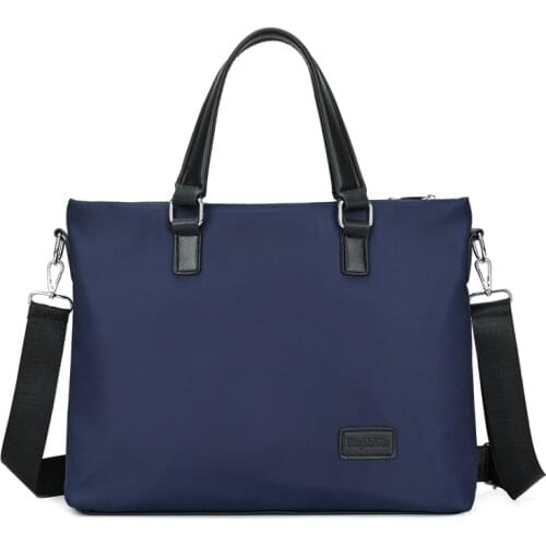 Fashion Nylon Laptop Shoulder bags for man 15.6 inch macbook casual portable Tote waterproof Notebook Crossbody bag