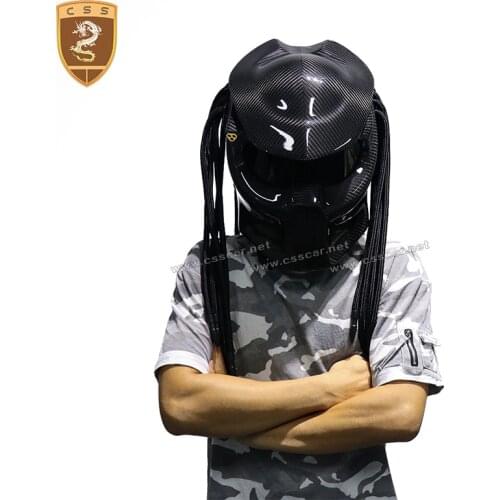 CSSYL Exclusive Supply Carbon Fiber Full Face Motorcycle Helmet Black Cool Universal Style Protection Professional Racing Helmet