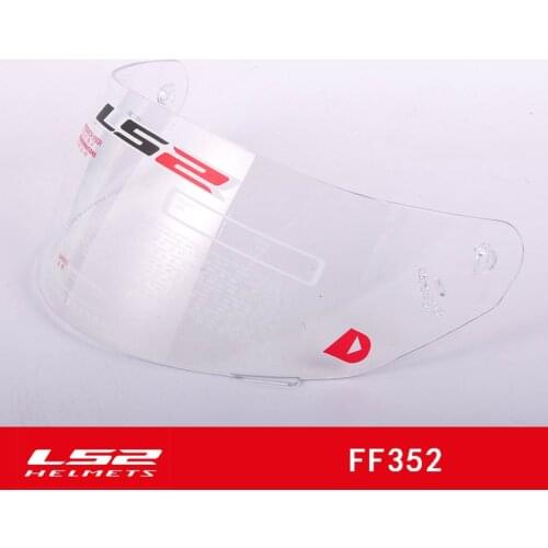 Original visor LS2 motorcycle helmet for LS2 FF352 ff384 full face moto helmet multi-color glass optional lens black sliver