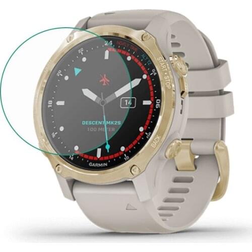 5pcs Soft TPU Clear Protective Film Smartwatch Guard For Garmin Descent Mk2S Sport Smart Watch Screen Protector Cover Protection