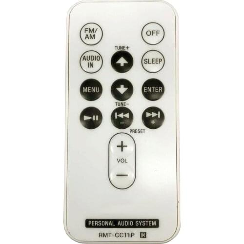 New Genuine Original RMT-CC11iP For Sony Personal Audio System Remote Control