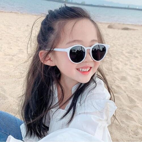 2021 Jelly Children Sunglasses Dazzling Cute Radiation protection Sunglasses UV400 Sport Sun Glasses For Baby Girls Boys Glasse