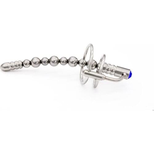 ​Stainless Steel Adult Toy Urethral Plug Horse Eye Thorn Penis Plug Male Urethral Stretcher Catheters Dilator Sex Toys For gay