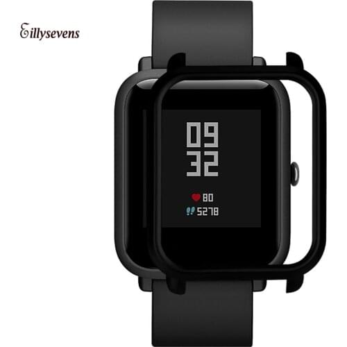 Fashion Smartwatch Screen Protector PC Case Cover Protect Shell For Xiaomi Huami Amazfit Bip Youth Watch Accessories