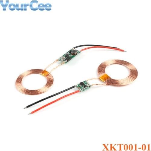 5V 2A 2.6A Wireless Charger Power Module Transmitter Receiver Charging Coil Terminal Circuit Board XKT001-01 for DIY Phone