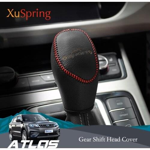 Car Gear Box Shift Head Handball Cover Garnish Styling Accessories Refit For Geely Atlas Boyue Emgrand NL-3 Proton X70 2018 2019