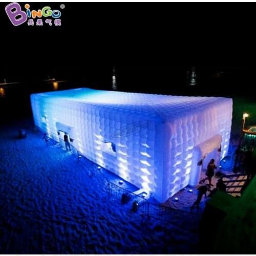 Free Shipping 33ft Inflatable White Advertising Tent For Show / Inflated Shelter Tent For Outdoor Event - BG-A0737