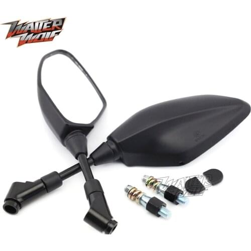 Side Rearview Mirrors For YAMAHA MT-03/07 MT 07 MT-09 FZ-8/9 FJ-09 FZ-6N/S-1N MT-01/03 XJR1200/1300 Motorcycle Accessories Pair