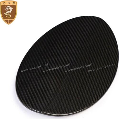CSSCAR Lastest Design Real Carbon Fiber fuel tank cap fits for 2013-up Maserati Quattroporte Fuel tank filler cap covers 00816