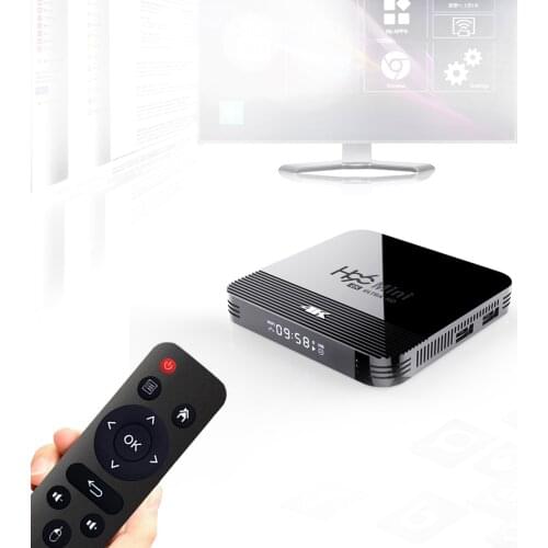 H96 MINI H8 TV Box Android 9.0 UHD 4K Media Player 2GB 16GB 2.4G/5G WiFi Amlogic RK3228A Quad Core TV Box with Remote Control