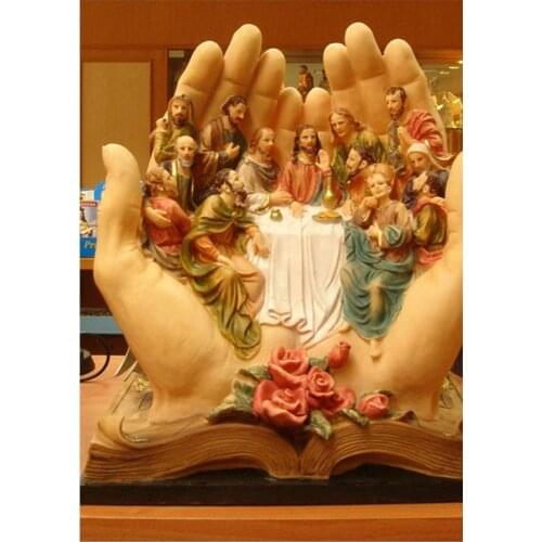 Embroidery Painting 5D DIY Diamond Painting The Last Supper Cross Stitch Craft Mosaic Picture Home Decor Needlework Kits