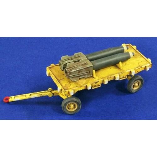 1:48 scale die-cast resin war scene model resin aircraft field service vehicle assembly model including stickers