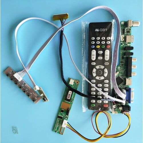 For LTD133EX2X AV VGA Mother Board 1 lamps 13.3" Module TV Resolution Digital Signal Controller Board 30pin 1280X800