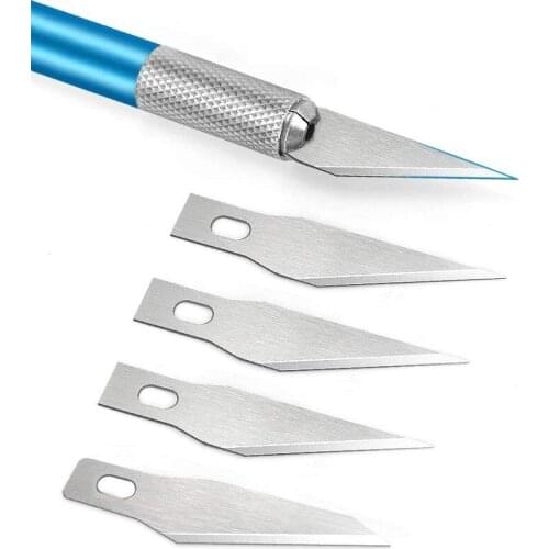 1Pcs Clay Tool Stainless Steel Carving Knife Sculptural Polymer Super-Quality Pottery Plasticine Surgeon DIY Art Manual 6Heads