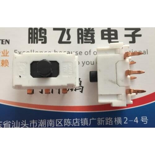 Original new 100% vertical toggle switch 12A 6pin 3gear double self reset sliding switch automotive vehicle window glass lifting