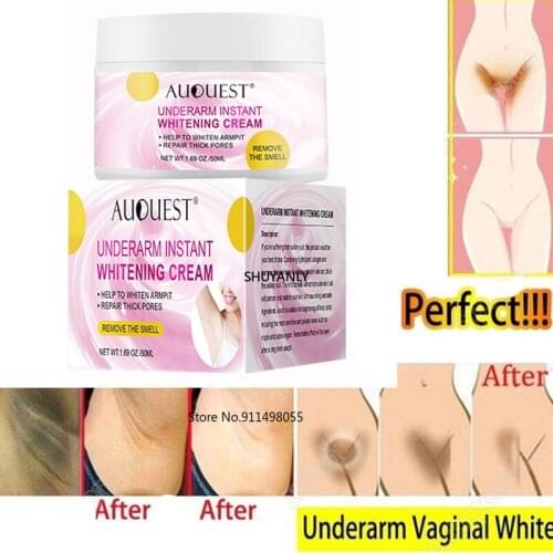 Body Whitening Cream Underarm Armpit Knee Dark Spot Cream Skin Brighten Moisturizing Body Care Cosmetics for Women Men 50ML