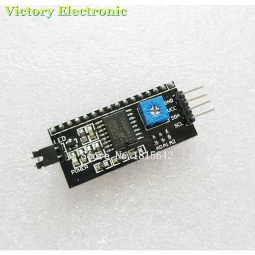 New IIC/I2C / Interface LCD1602 1602A 2004 LCD Adapter Plate Wholesale Electronic