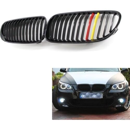 Red & Yellow M Color Front Center Kidney Hood Grille fit for BMW E92 E93 10-15