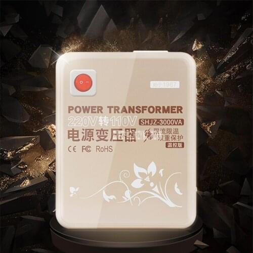 SHJZ-3000VA Power Transformers High-quality Pure Copper Toroidal Transformer 3000W 220V to 110V Voltage Converter Transformer