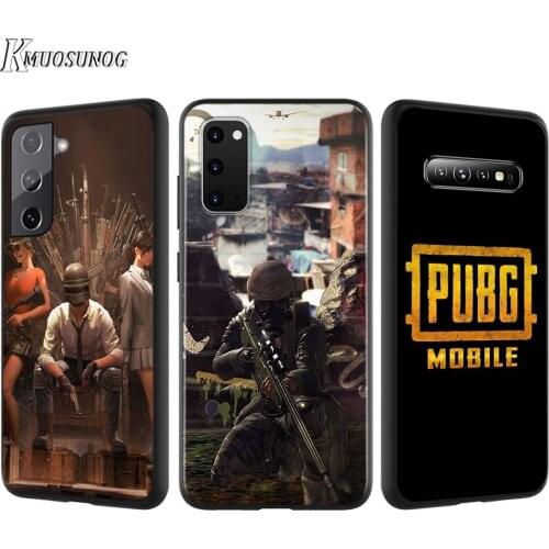 Hot PUBG Game Silicone Cover For Samsung Galaxy S21 S20 FE Ultra S10 S10E Lite S9 S8 S7 Edge Plus Phone Case