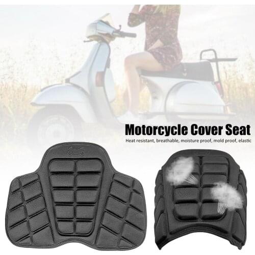 Universal Motorcycle Seat Cushion Cover Sunscreen Mat Electric Car Heat Insulation Cushion Mesh Motorcycle Seat Cover Protector