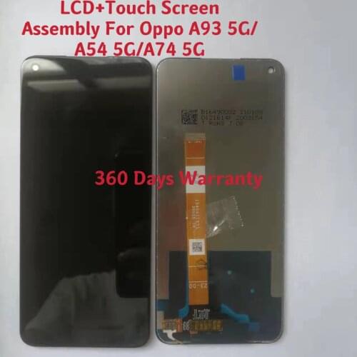 100% Passed Testeding 6.5" Display For OPPO A93 5G PCGM00 PEHM00 LCD With Touch Screen Digitizer Full Assembly Parts