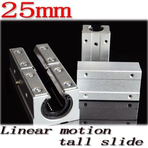 1pcs/lot SBR25LUU 25mm Linear Ball Bearing Block CNC Router Free Shipping
