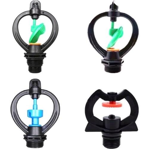 15pcs 1/2" 3/4" Lawn Irrigation Butterfly Sprinklers Court Gardens Flower Glass Plants Cooling Landscape Rain Shape Nozzle