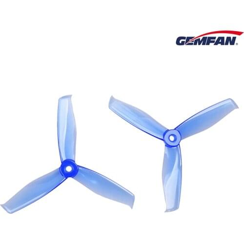 2Pairs Gemfan Hulkie 5055S 5X5.5X3 3-Blade PC Propeller for RC FPV Racing Freestyle 5inch Drones Replacement DIY Parts