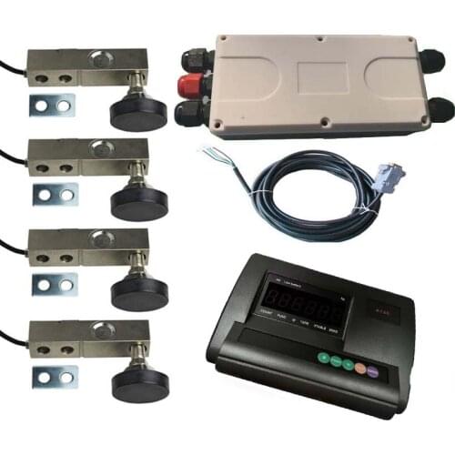 English Version DIY small scale full set accessories load meter load cell YZC-320C/YZC-320 A12 Indicator XK3190-A12+E