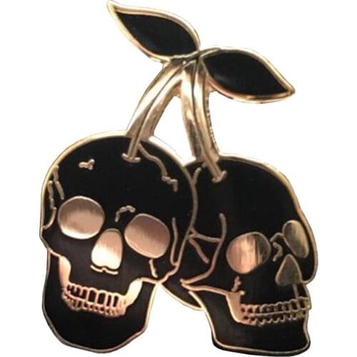 Skull Enamel Pin
