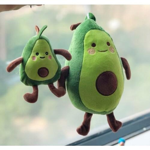 13-25CM Cute Avocado Stuffed Plush Toy Filled Doll Cushion Pillow Child Child Christmas Gift Girl Baby Girl