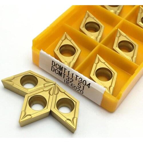 CNC lathe tool DCMT11T304 UE6020 VP15TF US735 carbide insert internal turning tool DCMT 11T304 milling cutter tool