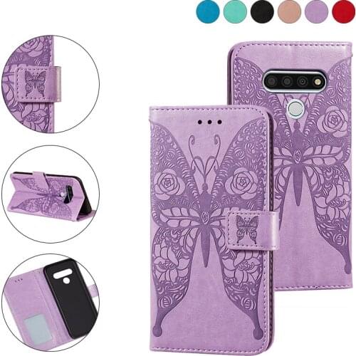 Solid Color Card Slot Flip Leather Case For LG K12 K20 K30 K31 K40 K50 K51 S K42 K52 K61 K62 MAX PRIME Card Slot Wallet Cases