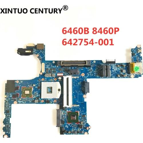 642754-001 Laptop motherboard For HP EliteBook 6460B 8460P Mainboard 642754-501 6050A2398501 SLJ4M 216-0809024 100% test working
