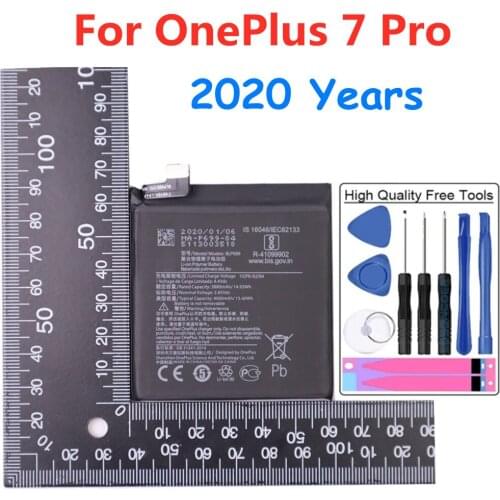 2020 Years Original Replacement Battery For oneplus 7 Pro High Capacity 4000mAh BLP699 Mobile Phone Battery + Tools