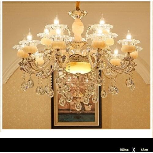 Pendant Light Candiles Modernos Crystal Deco Cuisine Luminaria Luminaire Suspendu Lampara Colgante Lampen Modern Hanging Lamp