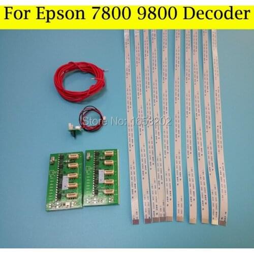 Large Format Chip Decoder For Epson Stylus PRO 7800 9800 Printer Decoder Use For T5621 Ink Cartridge