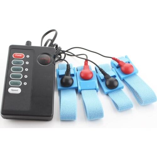 Male Penis Extender Enlargement Electro Shock Sex Set Electrical stimulation Cock Rings Electro Medical Sex Toys For Men