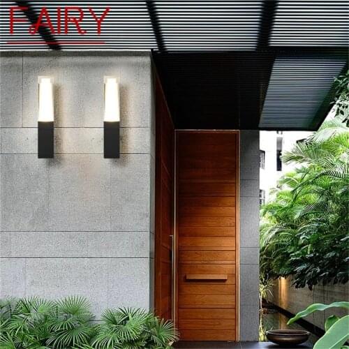 FAIRY Outdoor Sconce Light Waterproof IP65 LED Modern Wall Lamp Creative Decorative For Patio Garden Porch Balcony