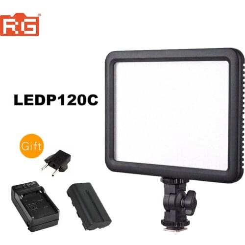 GODOX Ultra Slim Led Video Light LED P120C Studio Continuous LED Video Light Lamp with Panel For Camera DV Camcorder 3300K~5600K
