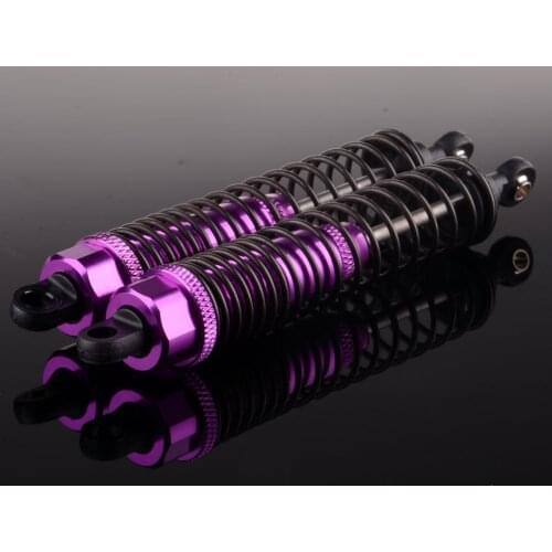 2PCS HSP 08001 Purple Shock Absorber 108MM For 1/10 RC Model Car Bigfoot Truck 94108 94111 94188