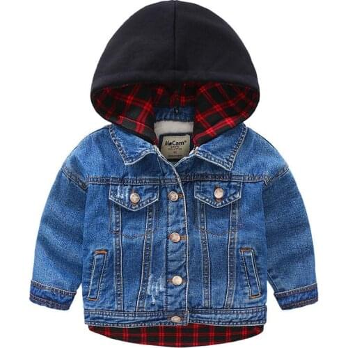 2020 Spring New Arrival Kids Boys Jacket With Hooded Long Sleeve Cartoon Coats Jacket For Baby Tops Infant Boys Coat Boys Jacket